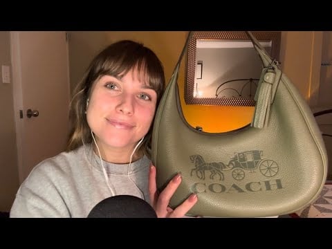 ASMR | Coach Bag Collection ✨👜 my first ASMR video!