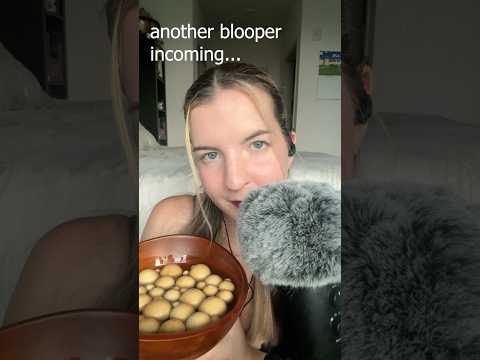 you know what they say, don’t cry over spilled wood soup #asmr #bloopers #behindthescenes