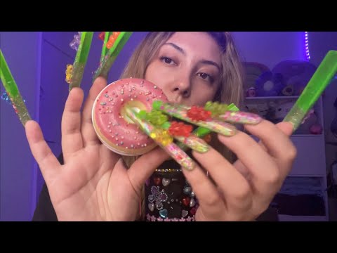 ASMR 21 triggers in 4:20 minutes 💜 | NO TALKING