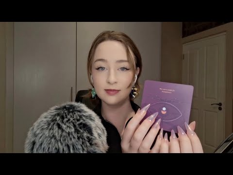 ASMR positive affirmations + whisper ramble