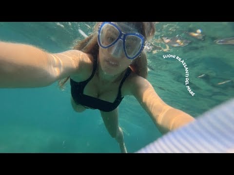 ASMR SOTT’ACQUA AL MARE 🌊🐠 (underwater asmr ita)