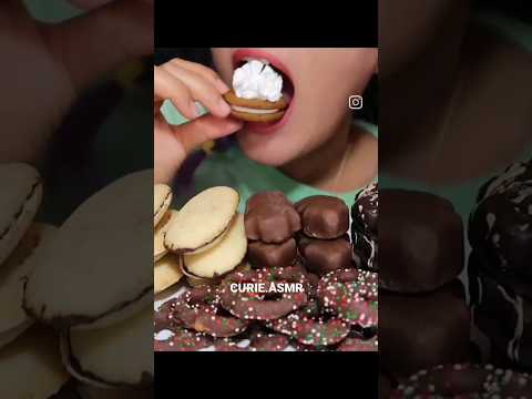 🎄Gingerbread cookie, Limited Milano Amaretto Hot cocoa #asmr #shorts 한정판 크리스마스 쿠키