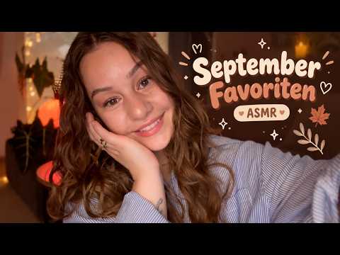 [ASMR] Meine cozy September Favoriten 🐻🍂 |  | ASMR Marlife
