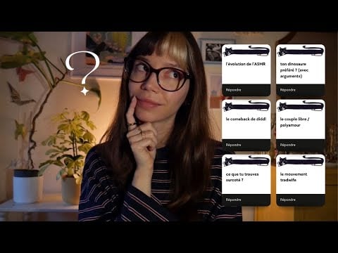 ASMR | Mon avis sur d'autres trucs
