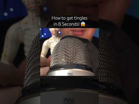 How to get Tingles in 8 Seconds! #asmr