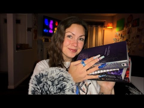 asmr/ unboxing gifts from my bestie 📚 🥲