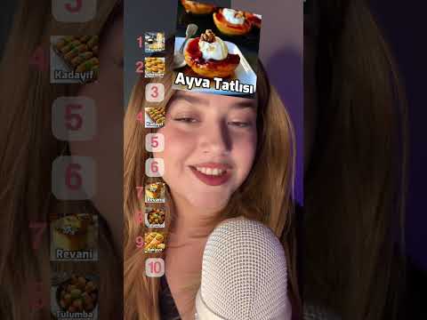 Tatlı sıralaması 2 #asmr #triggersforsleep #keşfet #sıralama #asmrvideo