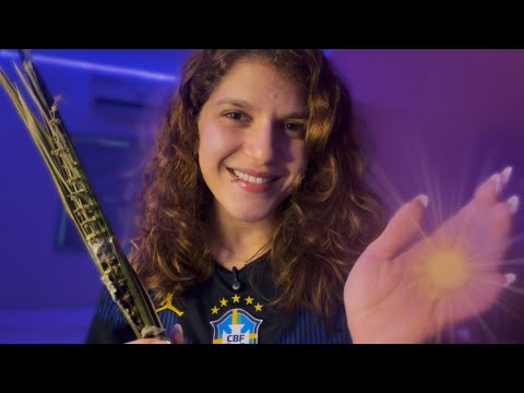 [ASMR] Benzedeira removendo pragas, maldições, inveja, mau olhado, etc