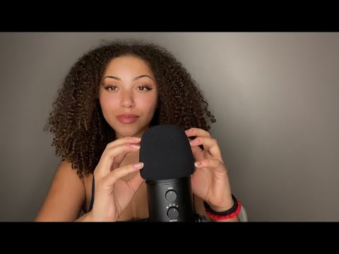 ASMR MIC SCRATCHING & BRUSHING 💗😴