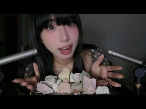 【00猪】可食用硬脆土块咀嚼音 | 免疫向 | Whispering  | Chewing sounds of edible hard, crunchy clods of earth