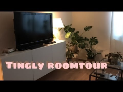 ASMR ✨ - tingly room tour | camera moving | tapping and scratching