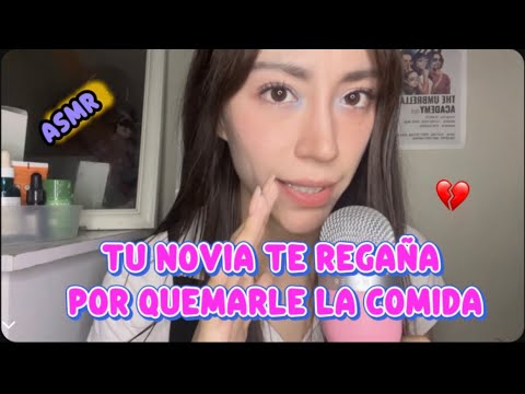 Tu novia te regaña 💔#asmr