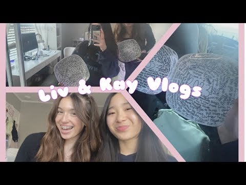 DOING THE BREAKING PLATE TREND FOR 2023 • Liv & Kay Vlogs🤍💟