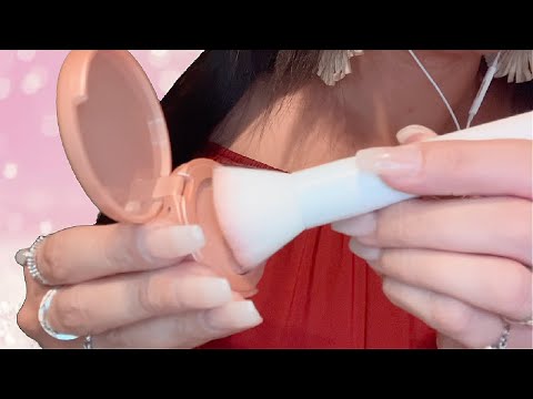 ASMR Doing Your Full Face Makeup ♡