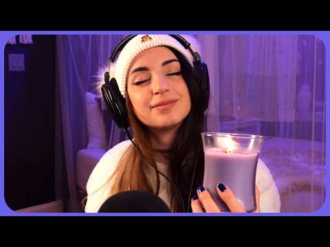2 Minute ASMR | Cozy Woodwick Candle Sounds