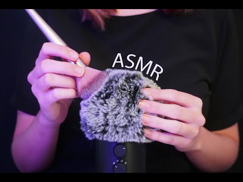 ASMR | Deep Brain Massage With Fluffy Mic (No Talking)