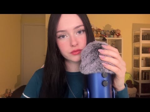 ASMR ramble, sleep affirmations & face touching 🕯️