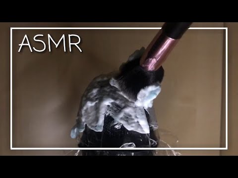 ASMR || Fast Brushing with Shaving Cream 🪒🫧 (No talking)
