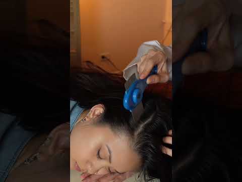 Asmr lice comb #asmr #asmrsounds #asmr video #relax #relaxing #satisfying #hair #tingles #sleep