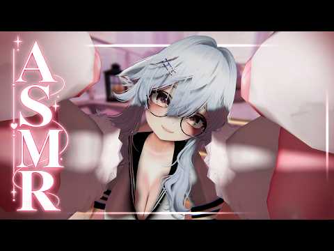 Catgirl Scratches the Brain Rot Out of Your Head【Visual ASMR Vrchat】Fluffy Mic Scratches~!