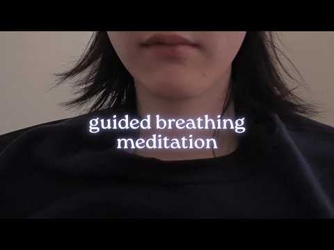 guided breathwork meditation😮‍💨w/ slow soft spoken talking for resetting energy, making space series