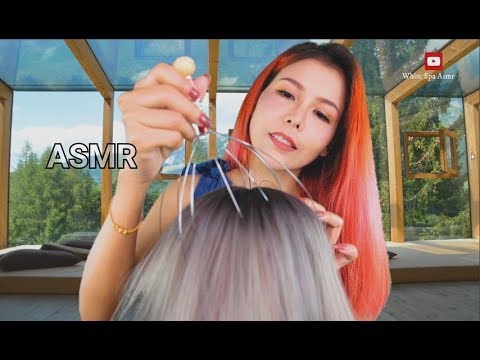 ASMR ไทย🇹🇭  Scalp Massage & Brushing Sound 💆