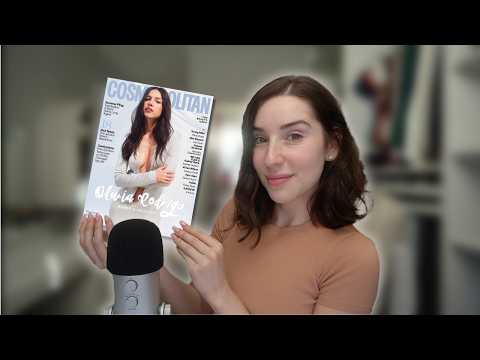 ASMR | Read Cosmo With Me [Old School ASMR]