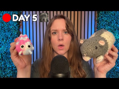 🔴LIVE ASMR Fast & Aggressive Triggers (Hazeltober Day 5)