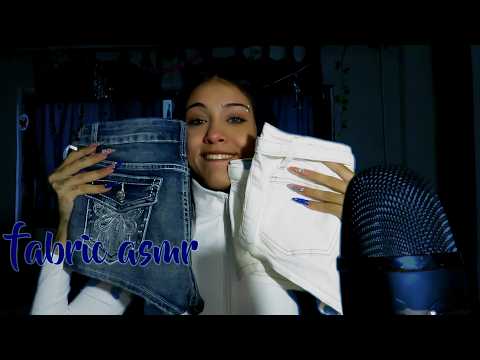 asmr clouth sounds haul shein asmr