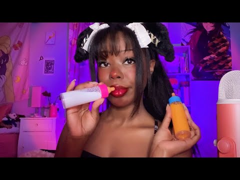 ASMR with Babydoll toys 🧸| No talking, drinking sounds, mouth sounds, tapping