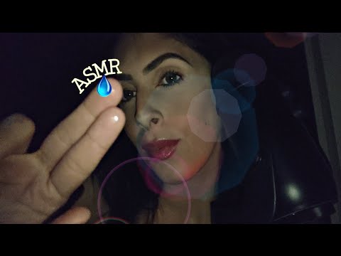 ASMR - Fazendo uma pintura pra te deixar mais bonito (a) Spit Painting 💦🎨🖌️