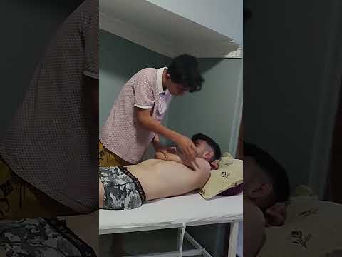 CHEST,ABDOMINAL AND ARM TURKISH SPECIAL MASSAGE #satisfying #relaxing #asmr #shorts #massage