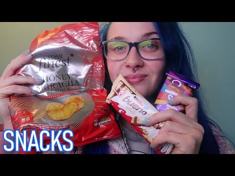 ASMR Eating Chocolate & Chips 😋SNACK TIME😋 🍫