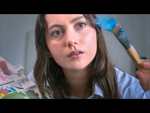 ASMR - Ma plus belle œuvre - Moment Peinture 🎨