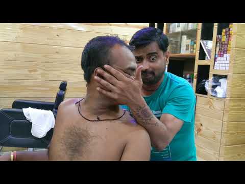 Body pain relief Kick massage with Neck cracking | Indian ASMR