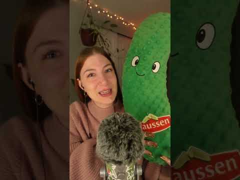 This is the ugliest pickle you have ever seen #asmr #asmrsounds