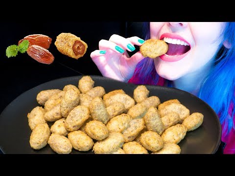 ASMR: Super Crispy Dates Tempura | Frozen Finger Food ~ Relaxing Eating Sounds [No Talking|V] 😻