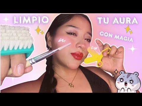 💫 ASMR Peluquería Mágica | Cortando tus malas energías ✂️✨ Susurros relajantes + Spit P@inting