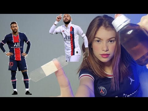 ASMR | VOCÊ É O NEYMAR E ESTÁ SE RECUPERANDO DE UMA LESÃO 💊🩹