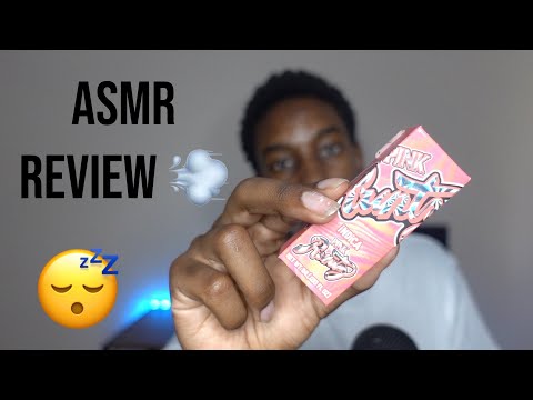 [ASMR] Whispered pink runtz review for sleep