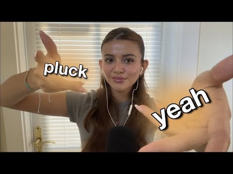 Plucking your negative energy, reiki session| fast, aggressive, slow, relaxing, visual ASMR 