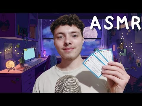 ASMR FR: je te pose des questions du trivial