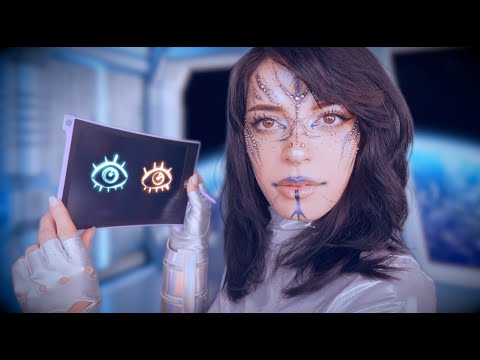 ASMR | A Very Alien Eye Exam 🪐 (Futuristic, Sci-Fi, Personal Attention, Binaural)