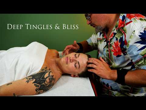 Oily Scalp & Ear Massage for Deep Tingles & Vagus Nerve Bliss