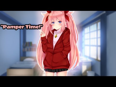 Your Trap Friend Pampers You (ASMR)