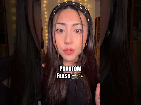 new asmr trigger “phantom flash” #asmr