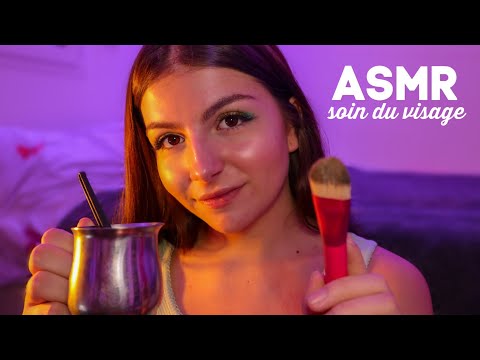 ASMR FRANÇAIS | Soin du visage par une amie (Roleplay) 🌼