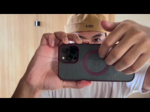 ASMR Camera Tapping in Public Restoom (Secretly)