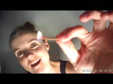 ASMR Match Lighting & Whisper