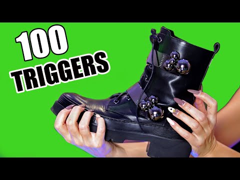 ASMR 100 TRIGGERS in 10 minutes | АСМР 100 ТИГГЕРОВ за 10 минут | БЫСТРЫЕ триггеры